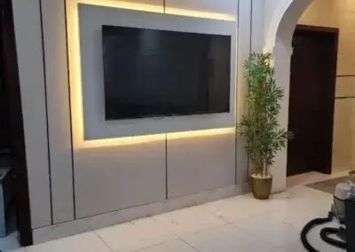 ديكورات شاشات خشبية بسيطة في رماح 