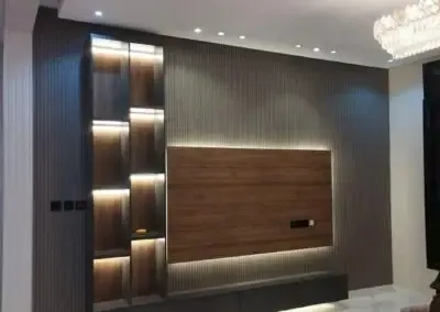 ديكورات شاشات خشبية بسيطة في رماح 