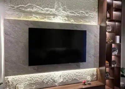 ديكورات شاشات خشبية بسيطة في رماح 