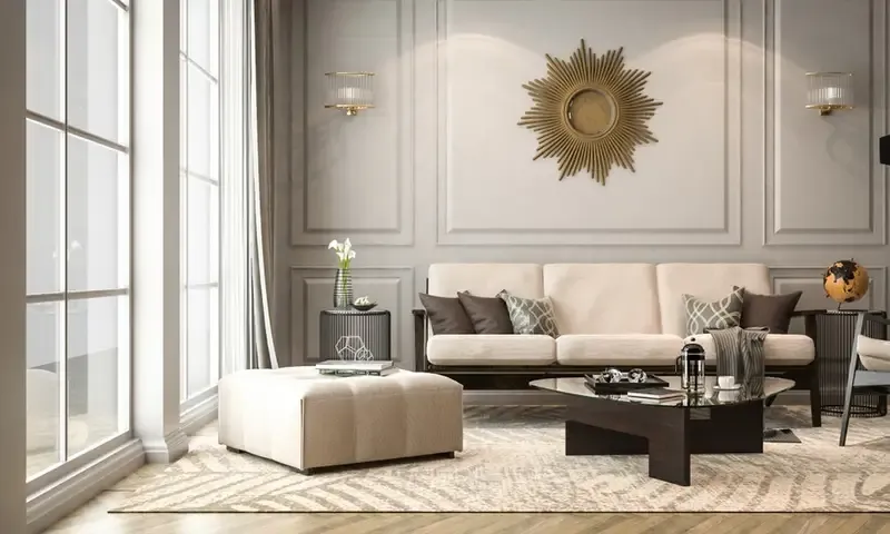 احدث ديكورات جدران وديكورات أنيقة لمنزلك حي النرجس والياسمين