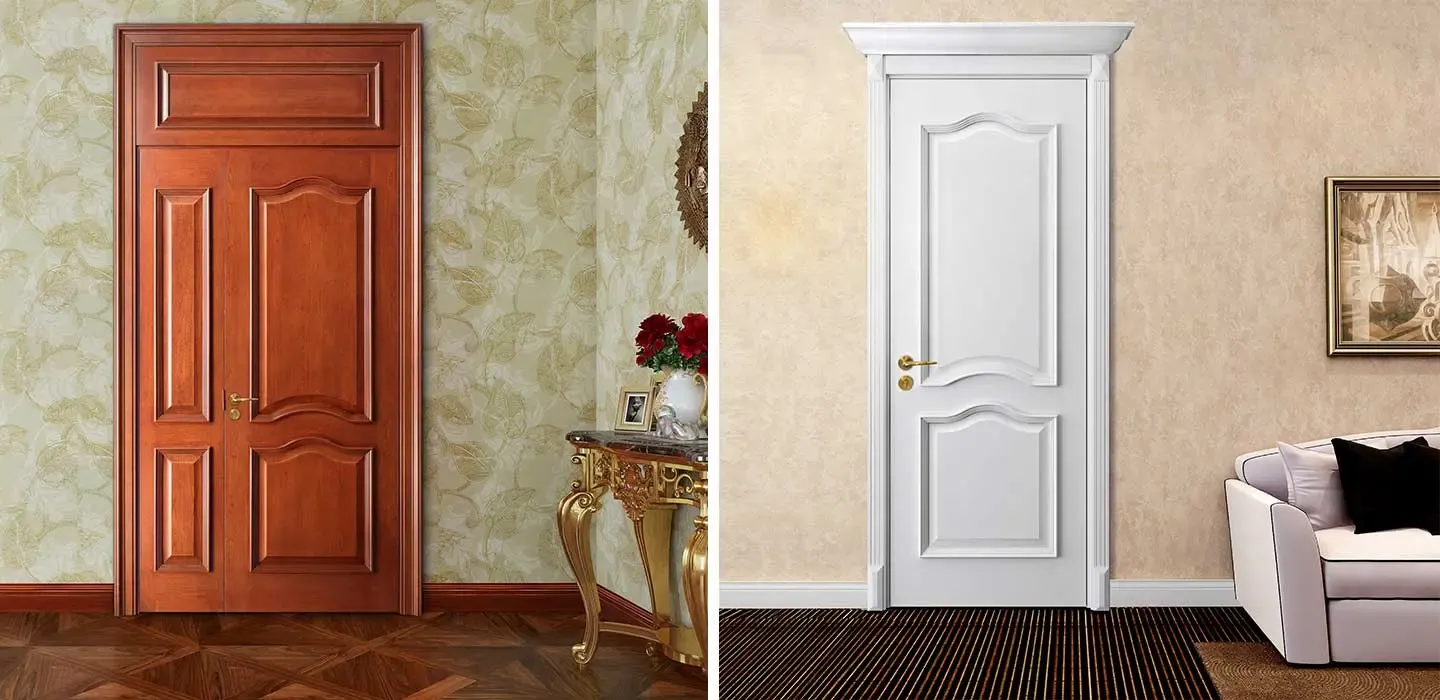 أبواب خشب داخلية مودرن بحي الصحافة:الفخامة والجودة للأبواب